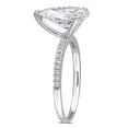 thumbnail image 4 of Created Forever Women's 3 1/6ct TW Lab Grown Diamond 14k White Gold Solitaire Engagement Ring, 4 of 10