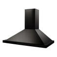 thumbnail image 4 of ZLINE 36 in. Wall Mount Range Hood in Black Stainless Steel (BSKBN-36), 4 of 39