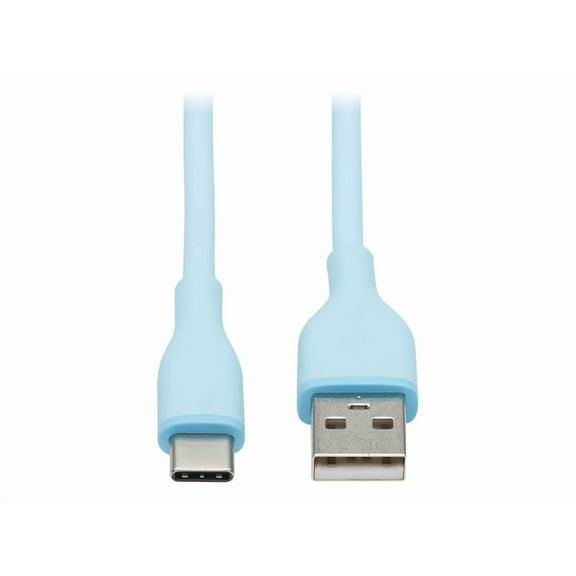 Tripp Lite Safe-IT USB-A to USB-C Antibacterial Cable, 6 ft U038AB-006-S-LB