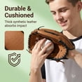 thumbnail image 5 of HOMEIORA Baseball + Softball Glove - Youth Mitt - 9.5" Right Hand Throw, Brown (1 Pack), 5 of 8