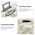 thumbnail image 3 of Hirioo Rose Darkseagreen Color Background for Elasticity Suitcase Cover (No luggage Included) Durable Luggage Protector Fits 18-32 Inch Luggage-Large, 3 of 7
