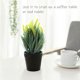 thumbnail image 5 of Bola de césped Artificial, plantas verdes en maceta, flores falsas, decoración artificial creativa para el hogar, plantas verdes, 5 of 5