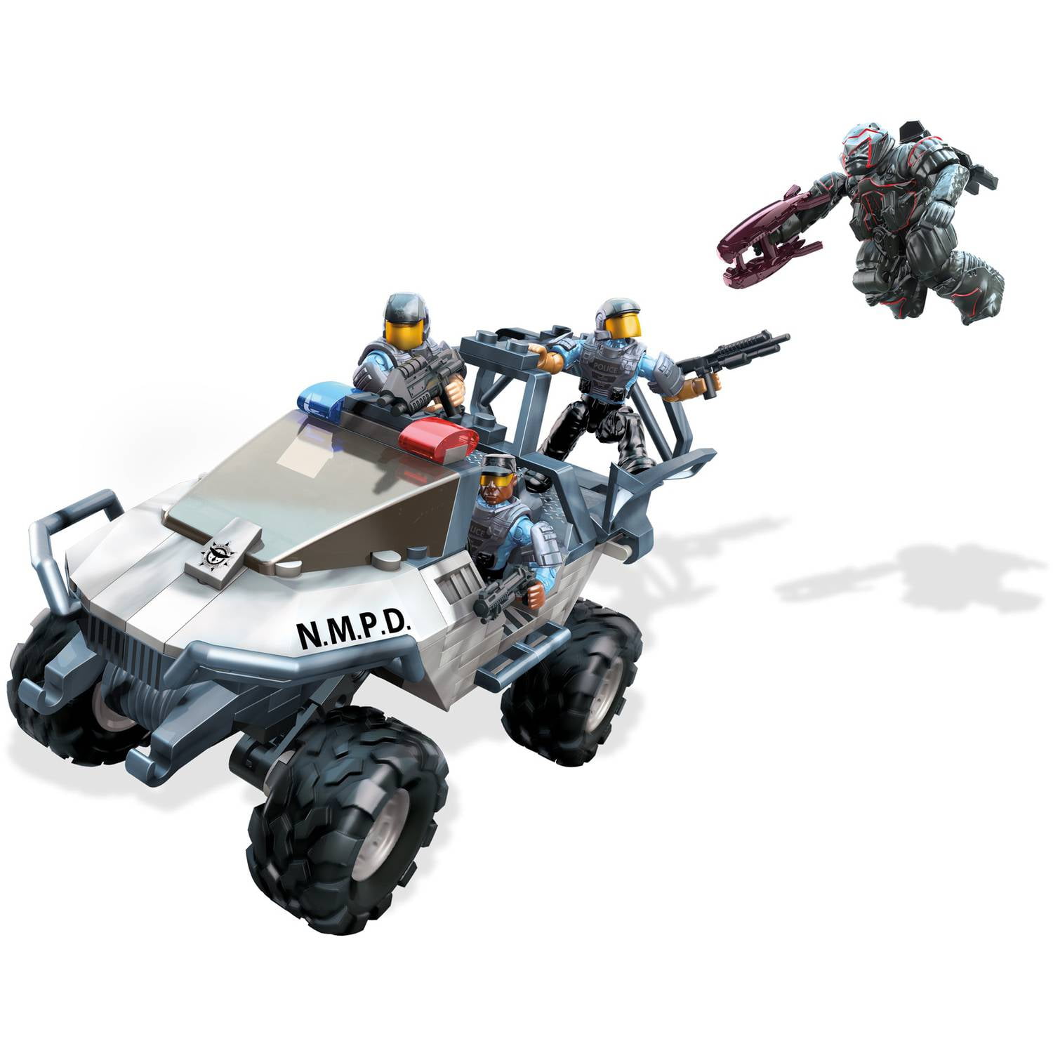 Mega bloks halo nmpd warthog sale set
