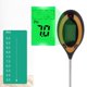 thumbnail image 4 of BuyWeek Medidor de PH del Suelo, Pantalla LED Medidor de Humedad del Suelo 4 en 1 Medidor de PH de Temperatura de iluminación de Humedad del Suelo para jardín Plantas de Interior y Exterior(Yellow), 4 of 14