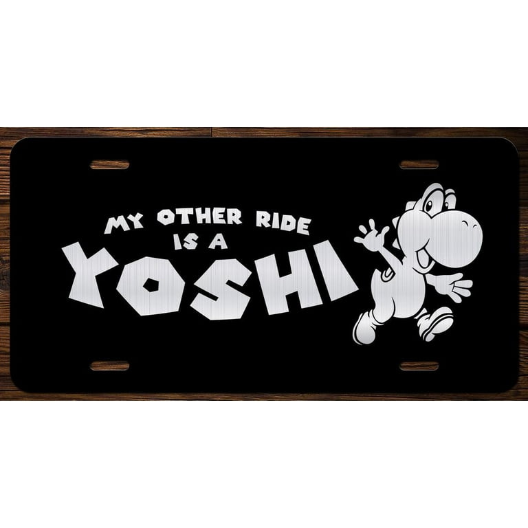 My Other Ride Is Yoshi Super Mario Brothers Vanity Front