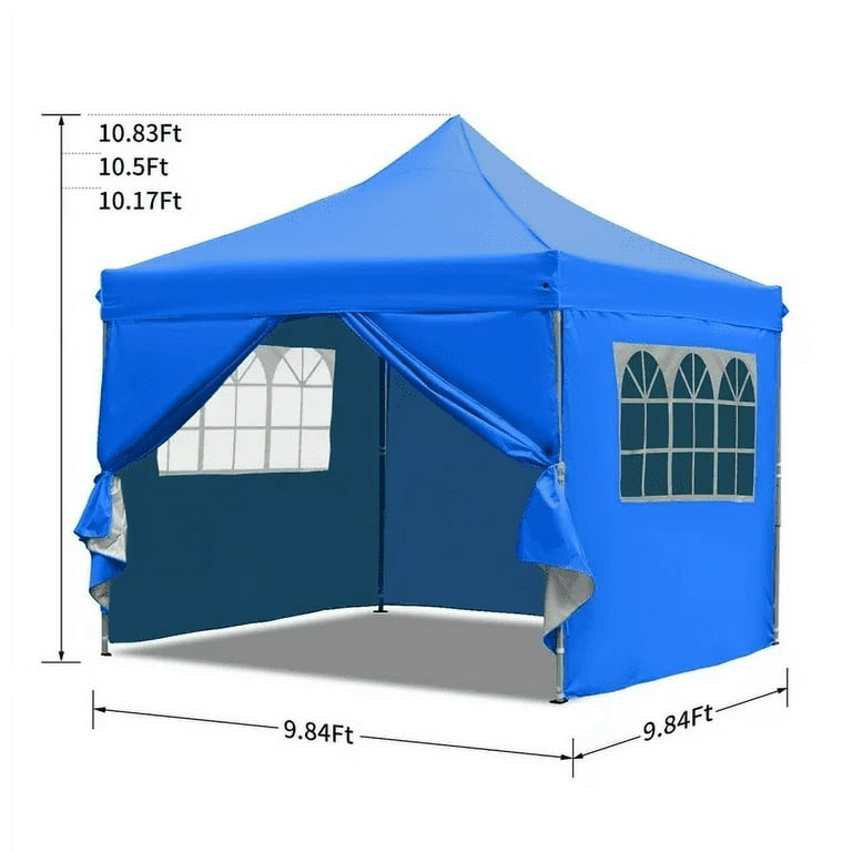 3 x 3 pop up gazebo with side panels sale