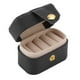 thumbnail image 2 of Mini Caja de Almacenamiento de Anillos, Organizador de Joyas de Cuero Pu Portátil, Estuche Pequeño Para Pendientes, Viaje, 2 of 7