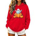 thumbnail image 3 of Jsaierl Halloween Sweatshirts for Women Cute Ghost Graphic Pullover Hoodies Trendy Classic Long Sleeve Sweater Tops Halloween Costumes, Sizes S-2XL, 3 of 6