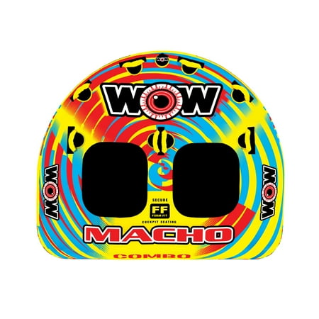 UPC: 4897034342956 | Wow Sports 16-1010 Macho Combo 2 Water Tube Person Towable