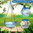 thumbnail image 5 of Bxaolu Hanging Bird Bath - Bird Feeder, 2 in 1 Hanging Bird Feeder & Bird Bath for Outside, Hanging Bird Baths for Outdoors, 5 of 6