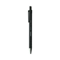 Universal UNV15520 0.7 mm Fine Retractable Ballpoint Pen - Black (1 Dozen)