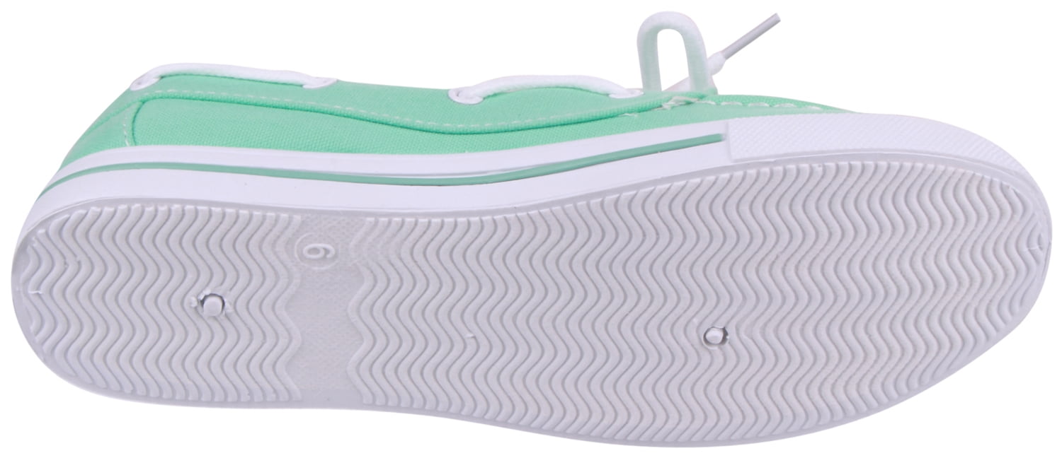 Enimay Womens Original Style Slip-On Casual Canvas Boat Shoe Loafer Flats