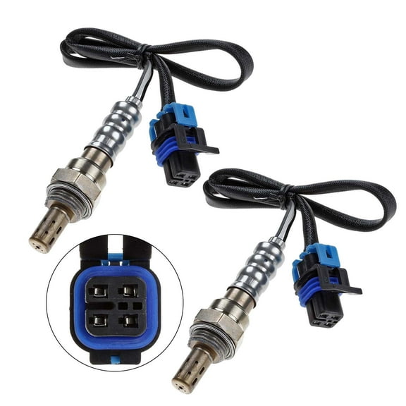 Maxfavor 2Pcs O2 Oxygen Sensor for Buick Rainier 5.3L 2006, Chevrolet Trailblazer SSR GMC Downstream