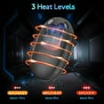 thumbnail image 3 of Rechargeable Magnetic Hand Warmers - 2 Pack; 2-in-1 Electric Handwarmer; 3 Heat Levels; 6000mAh Portable Pocket Warmer, 3 of 6