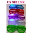 Light Up Glasses Shutter Shades Glow In The Dark Glasses Neon Rave Flashing Sunglasses Shutter Shades For Adults Kids Glow In Dark Party Favors Supplies - Shutter Shades And Eyeglass Price - Foto 4