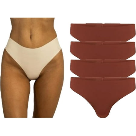 Aura Invisible Thong  Aura Invisible Camel Toe Thong  Aura Panties Workout  Aura Activewear Underwear  Aura Panties  Aura Underwear  High Waisted Seamless Thongs for Ladies No Show Panty Pack