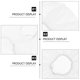 thumbnail image 3 of 100Pcs Non-Woven Sanitary Headphone Ear Cover Disposable Headset Covers, 3 of 4