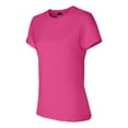 thumbnail image 2 of Hanes Sl04 Ladies' 4.5 Oz. 100 Ringspun Cotton Nano-T T-Shirt, 2 of 3