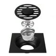thumbnail image 3 of Wodtesl Square Bathroom Floor Drain, Thickened Stainless Steel Shower Deodorizing, 3 of 7