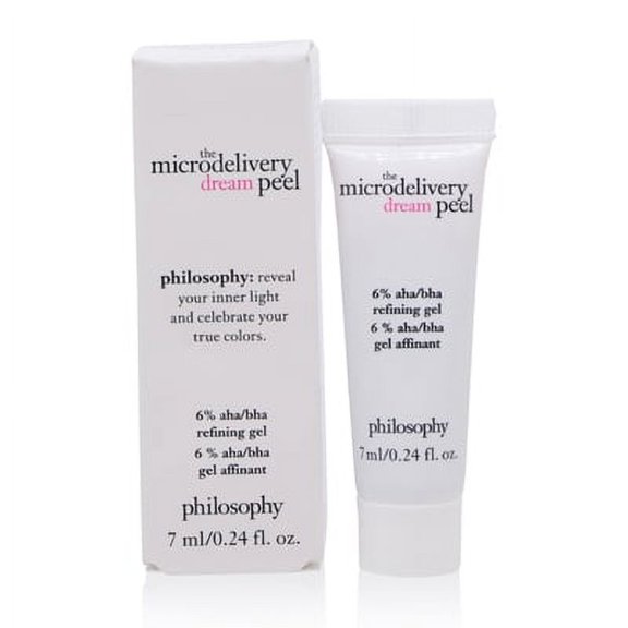 PHILOSOPHY - PHILOSOPHY/THE MICRODELIVERY DREAM PEEL 6% AHA/BHA REFINING GEL 0.24 OZ