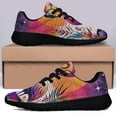 thumbnail image 3 of Flamingo Sunset Shoes Sneakers Black Size 10, 3 of 7