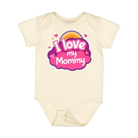 

Inktastic I Love My Mommy Girls Gift Baby Girl Bodysuit