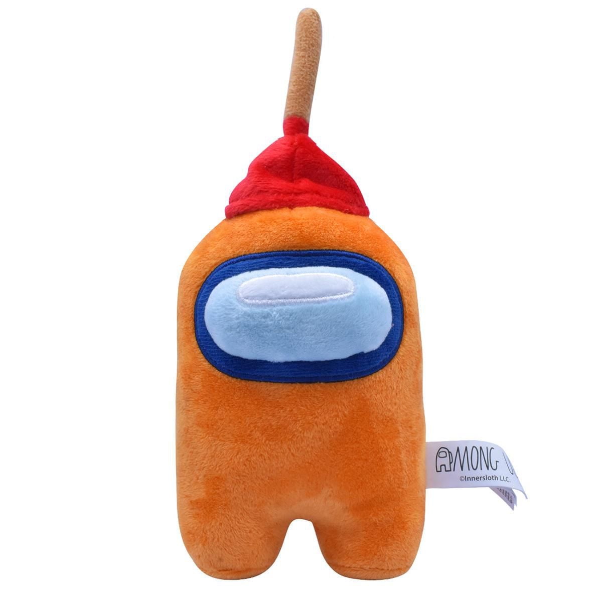 Among Us 6" Plush - Orange with Plunger