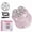 Light Pink (Magnetic Six-Bla, variant on Magnetic 6D Rotary Shaver | Rechargeable Clipper for Bald Heads, Facial Beard Trimmer, IPX7 Waterproof, Quiet Motor, Magnetic Blade Hair Clipper Set | Ideal Gift for Boyfriend, Father's Day Gift