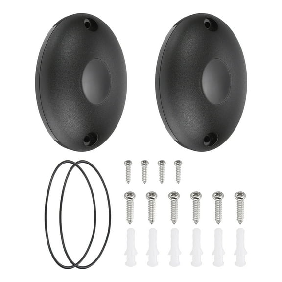 Uxcell Garage Door Sensor, Wireless Single Infrared Gate Beam Sensor Photoelectric Anti-Theft Alarm, Photocell Detector for Window Balcony Automatic Swing Sliding Gate Opener, 1 Set