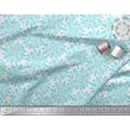 thumbnail image 3 of Soimoi Cotton Voile Fabric Floral Block Printed Craft Fabric by The Yard 56 Inch Wide, 3 of 3