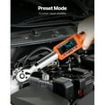 thumbnail image 4 of KFFKFF Digital Torque Wrench, 3/8-Inch Drive, 4.94–99.57 lbf-ft, 72-Tooth, ±2% Precision Electronic Wrench with Preset Function, Audible Alert, and LED Indicator, 4 of 9