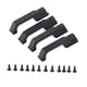 thumbnail image 1 of Manijas de Puerta de Simulación BRILLAR para Coche Trepador RC Traxxas TRX-4 D90 Axial SCX10 1/10 4 Uds, 1 of 10