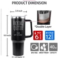 thumbnail image 4 of Retirement Gifts for Men Women Retired Mug Dad Mom Grandpa Grandma Father''s Day Mother''s Day Christmas Stainless Steel Insulated With Lid and Straw, 4 of 6