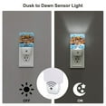 thumbnail image 3 of Fuzoiu Animals on Noah's Ark Floating Print Dusk to Dawn LED Night Light with Light Sensor, Energy-Efficient Touch-Safe Night Lamp for Home, Office, and Kids' Rooms-US, 3 of 7