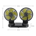 thumbnail image 1 of Admirador F404 USB Car Fan Dual Head Potente ventilador de tablero de 3 velocidades para camión vehículo Ndcxsfigh Accesorios para autos y motos, 1 of 8
