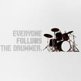 thumbnail image 2 of CafePress - FOLLOW THE DRUMMER - Adjustable Unisex Printed Trucker Hat with Mesh Back, 2 of 8