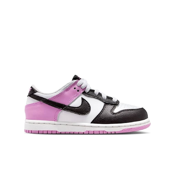 Little Kid's Nike Dunk Low RP Off White/Black-LT Magenta (IQ0805 100) - 12