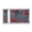 Balloons Fireworks, variant on Nylon Fabric Wallet Compact Bifold With Zipper Coin Pocket Card Slots And Detachable Keychain Lanyard Aztec Pattern