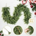 thumbnail image 4 of Uncahome 6 ft Artificial Norfolk Pine Garland,Real Touch Christmas Greenery Garland Suitable for Table, Mantle, Wall, Indoor, Outdoor Holiday Decor, 4 of 8