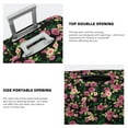 thumbnail image 3 of Disketp Rose Flowers Elastic Travel Luggage Cover Travel Suitcase Protective Cover For Trunk Case Apply To 18''-32'' Suitcase Cover-Medium, 3 of 7
