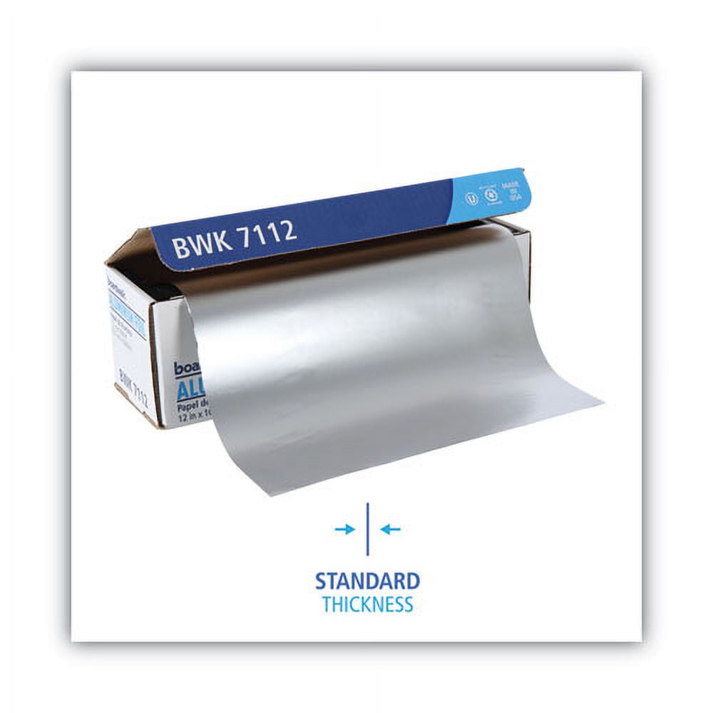 Standard Aluminum Foil Roll, 12" X 1,000 Ft | Bundle of 5 Cartons