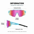 thumbnail image 6 of SMAIKY Polarized Baseball Sunglasses for 5-15 Age Kids Boys Girls Teens UV400 Sports Cycling Glasses Softball Goggles, 6 of 7