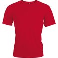 thumbnail image 1 of Kariban - Camiseta de deporte transpirable de manga corta para hombre - Running/Gym/Deporte (Rojo), 1 of 1