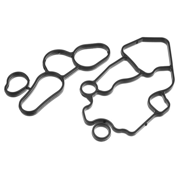 Unique Bargains 1 Set No.06D117070/06F115441 Oil Cooler Gasket for Audi A3  2006-2008 Engine Oil Filter Adapter Gasket
