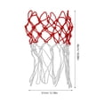thumbnail image 2 of WASHWEPE 2Pack Basketball Goal Net Polyester Durable for Stadium Equipment, 2 of 8
