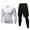 a, variant on Men‘s 2 in 1 Compression Sportswear Suits Gym Tights Training Clothes Workout Jogging Sports Set Fitness Tracksuit Running Sets