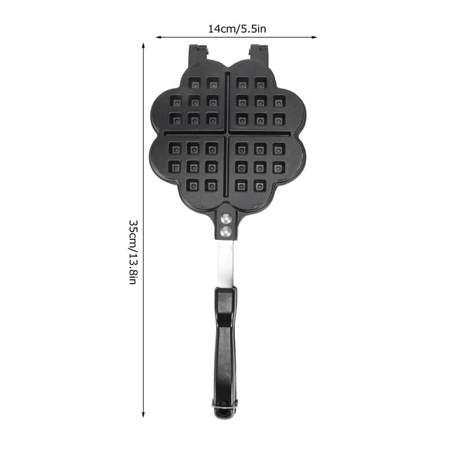 Cake Pan, Waffle Maker DIY Non-stick Double Sided Waffle For Gas Stove For Home Cooking For Household Kitchen