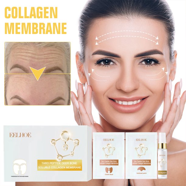 Mascarilla de colágeno para lifting facial mascarillas antienvejecimiento para mejillas parche facial para todo tipo de piel
