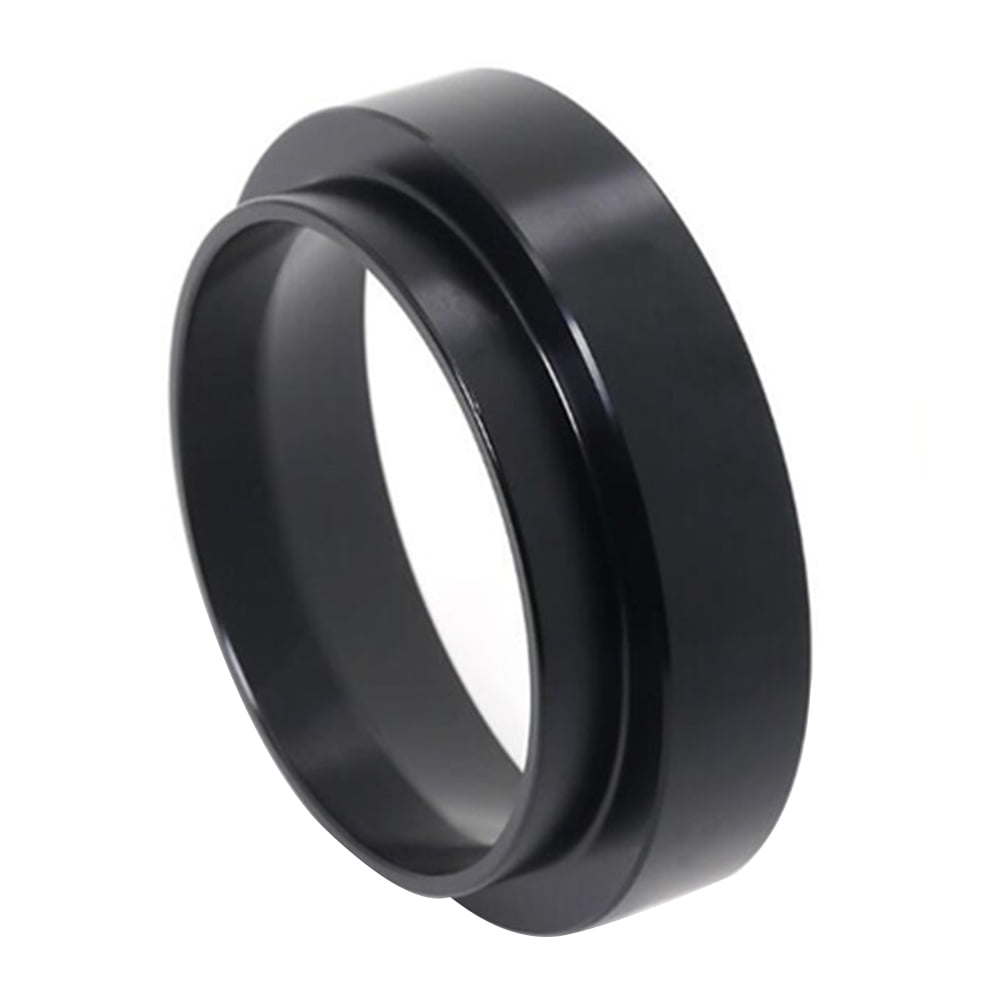 Black Espresso Dosing Funnel Aluminum Coffee Dosing Ring Replacement-for 58mm Coffee Dosing Ring 