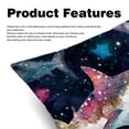 thumbnail image 2 of Starry Shark Luxurious Velvet Bed Pillow Inserts with Unique Patterns - Set of 2, 16x16, 18x18, 20x20 Inches - Ideal for Throw Pillow Covers and Home Decor, 2 of 6